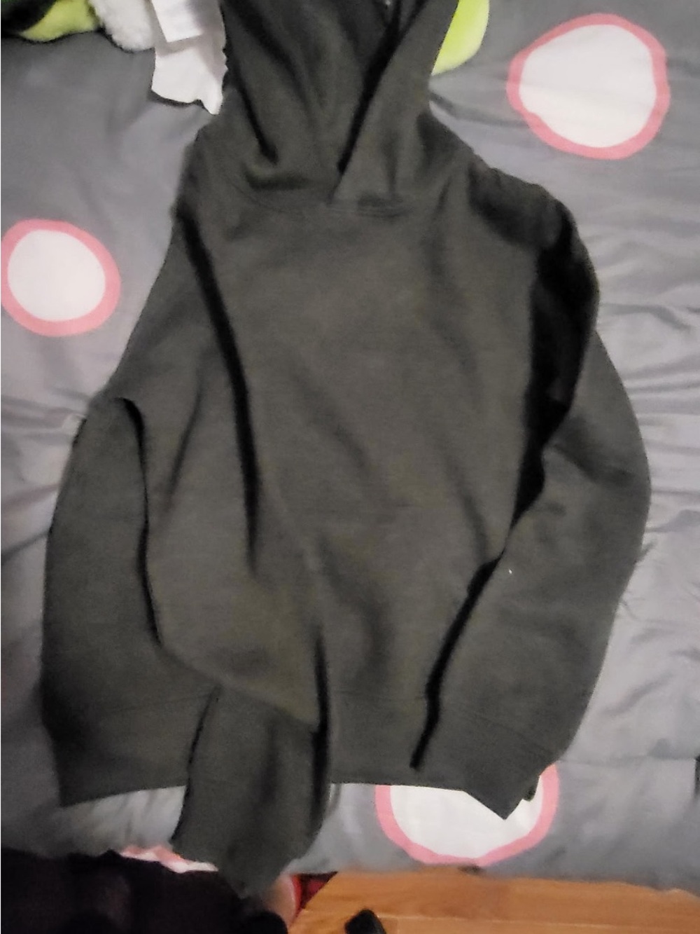 Kids Black Hooded Sweatshirt - Cozy Pullover